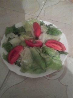 صورة لوصفة سلطة خضراء