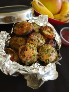 A picture of Mix Veg Paniyaram.