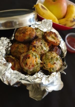 A picture of Mix Veg Paniyaram.
