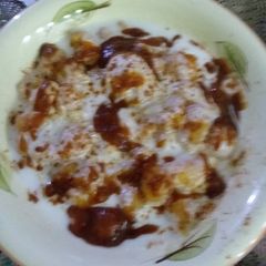 Khatay meethy dahi baray #iftar with huma A picture of Khatay meethy dahi baray #iftar with huma.