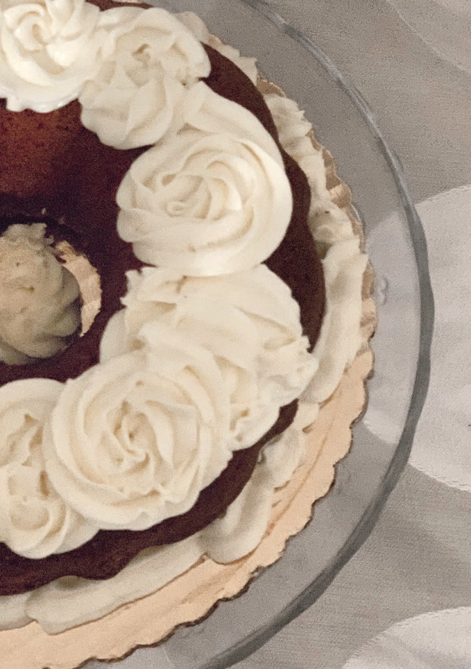Una foto de Pastel de zanahorias con Coco