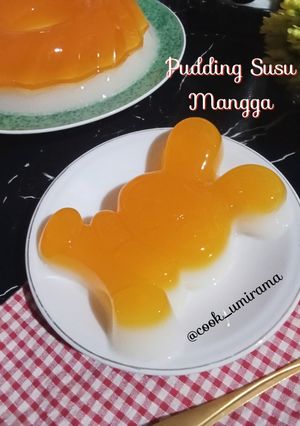 Foto resep Pudding Susu mangga