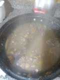 Frijol verde con pata de cerdo