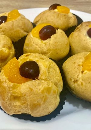 Foto resep Soes Buah Vla Vanila Anti Gagal