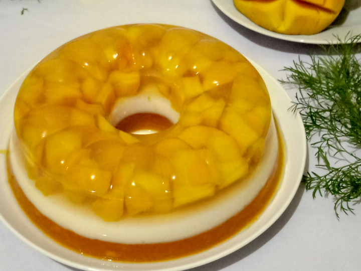 Resep Puding Lapis Mangga Ekonomis Untuk Jualan