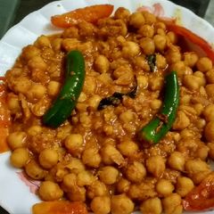 A picture of Dry Chana.