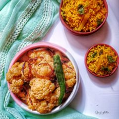 A picture of Bangladeshi Style Cauliflower Korma.