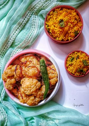 A picture of Bangladeshi Style Cauliflower Korma.