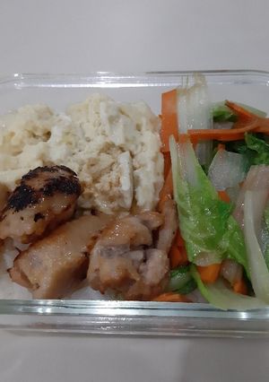 快速雞翅便當 的食譜成品照片