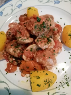 Una foto de Ragoût de cerdo con patatas