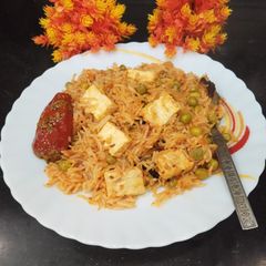 A picture of Paneer Biryani.