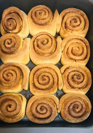 A picture of Cinnamon rolls #weeklyjikonichallenge.