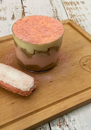 Une photo de Tiramisu à la rose