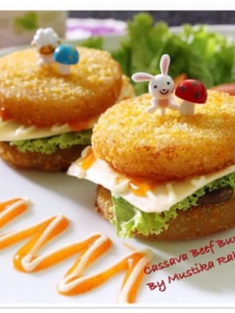 Langkah Mudah untuk Menyiapkan Resep Burger singkong yang  Bikin Ketagihan Anti Ribet, Sempurna