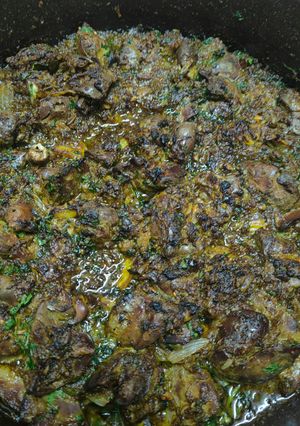 صورة لوصفة ڪبدة الدجاج