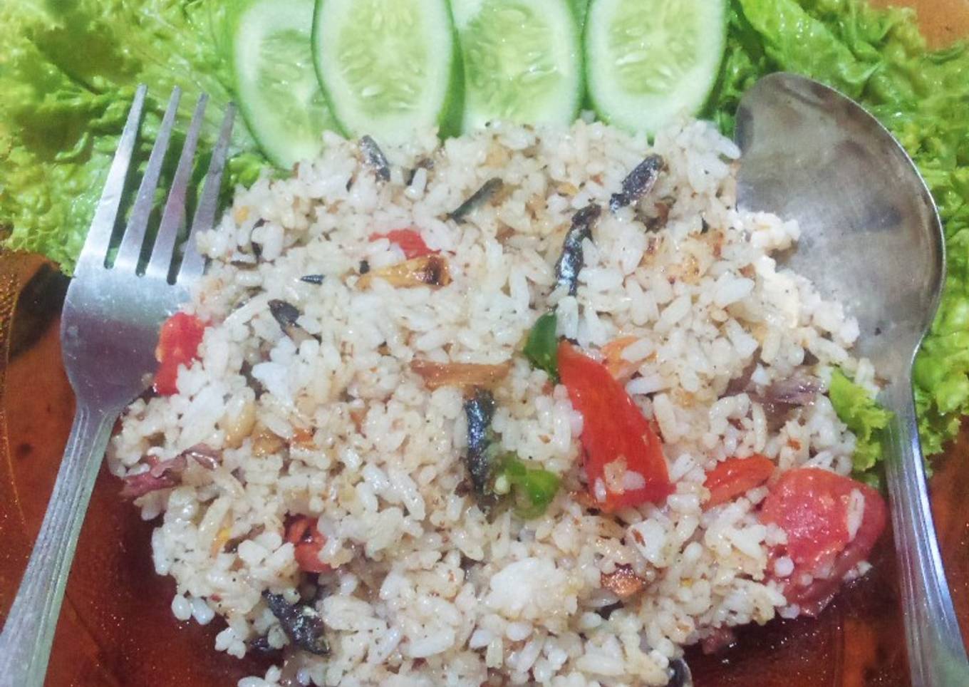 Nasi goreng teri