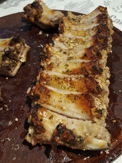 Una foto de Ribs de cerdo a la mostaza