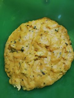 Una foto de Masa de croquetas de verduras