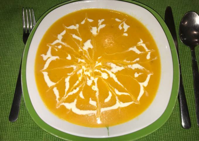 Crema de tomates amarillos Receta de Patricia Quiroga Newbery- Cookpad
