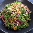 Kale Salad with Peanut Butter Dressing