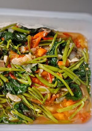 Foto resep Tumis kangkung simpel