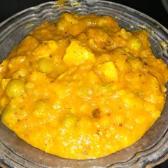 A picture of Potato Pea Cheese Vegetable.