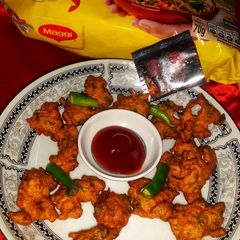A picture of Crispy Maggi veg bhajiya.