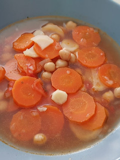 Csicseriborsó leves recept fotója