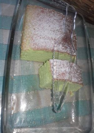 Foto resep Pandan sponge cake 5 bahan