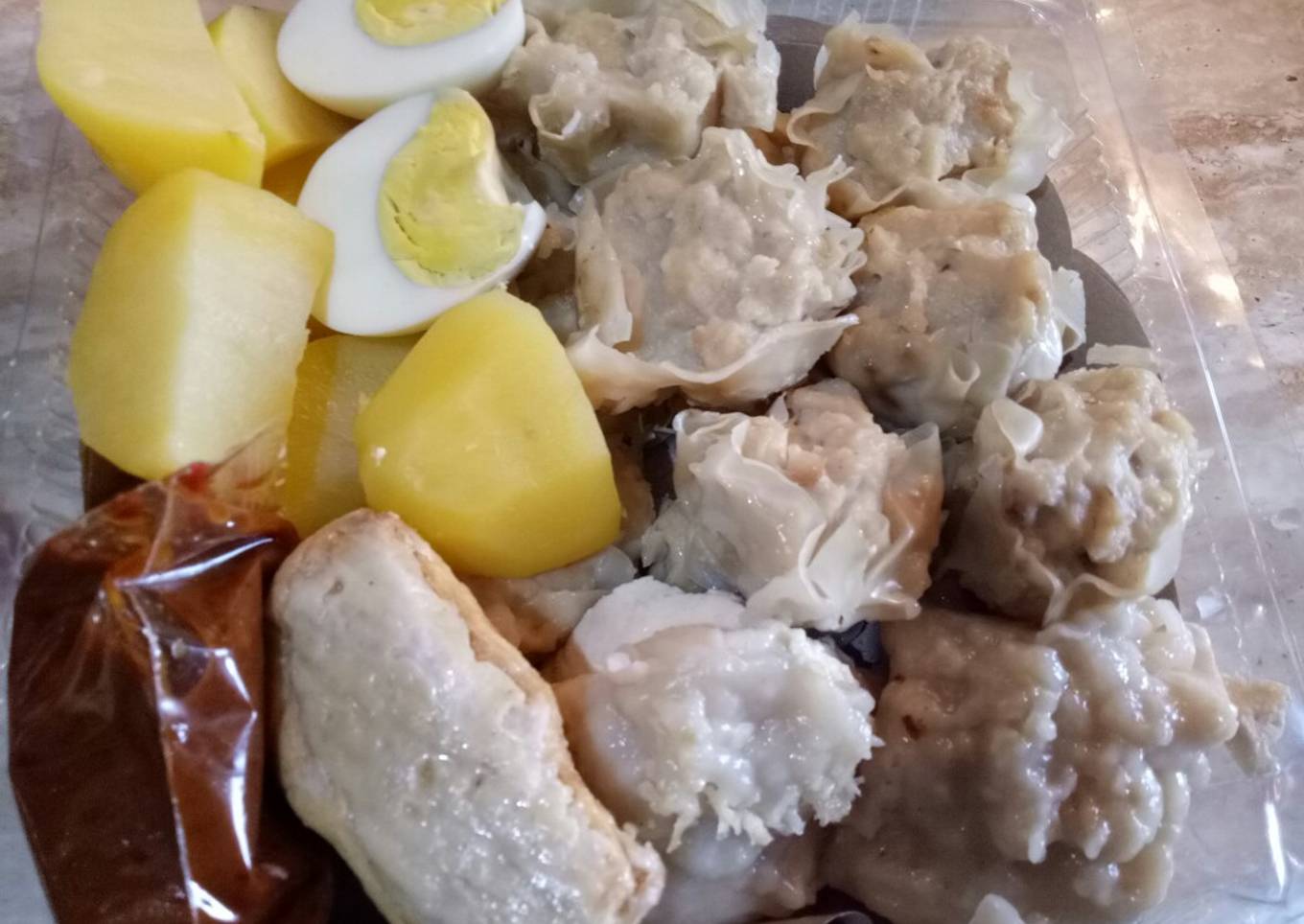 Siomay bandung ikan tengiri