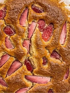 Foto de Bolo de Limão e Morangos