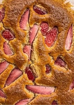 Foto de Bolo de Limão e Morangos