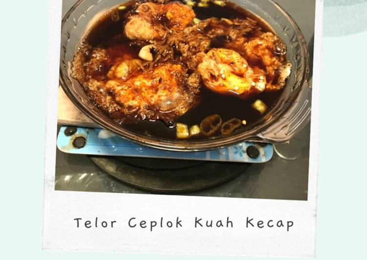 Telor Ceplok Kuah Kecap