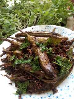 स्मोकी बैगन (Smoky Baingan recipe in Hindi) रेसिपी मुख्य फोटो