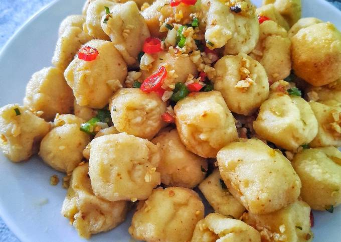 Resep Tahu Krispi Cabe Bawang Oleh Vaa Food Cookpad