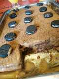 Chocotorta con Oreo y chips de chocolate