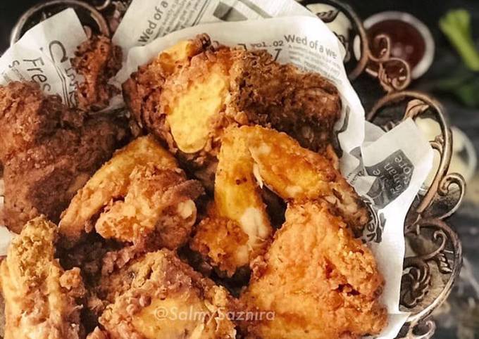 Ayam Goreng Air Fryer ala KFC