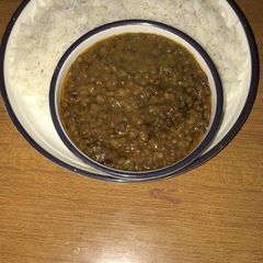 A picture of Black daal.