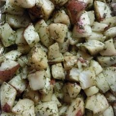 A picture of Garden Green Potatoes.