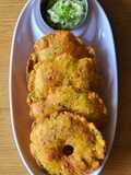 Maize and sponge gourd thalipeeth