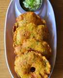 Maize and sponge gourd thalipeeth