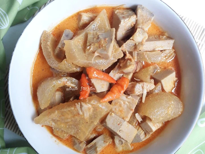 Cara Mudah Menyiapkan Resep Gulai nangka kikil Anti Ribet, Bisa Manjain Lidah