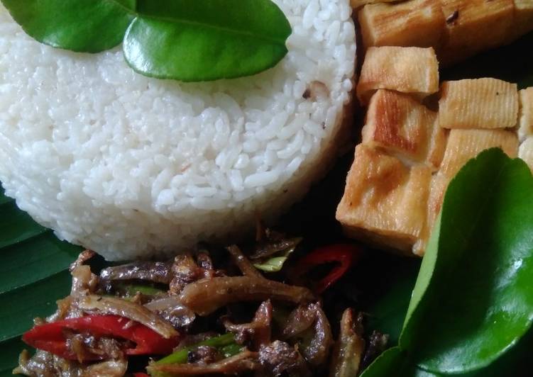 Nasi liwet 'beda'