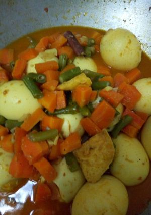 Foto resep Telur bumbu kuning