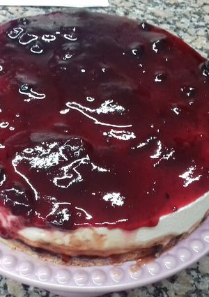 Una foto de Cheesecake con Frutos Rojos