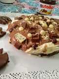 Torta Brownie con Crema Nutella