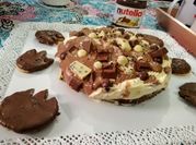 Una foto de crema kinder