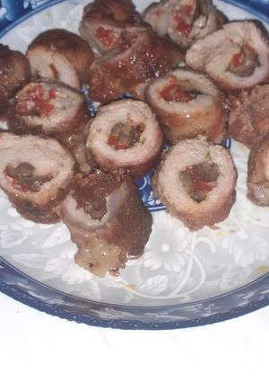 O poză a rețetei Ruladă de muschi de porc.
