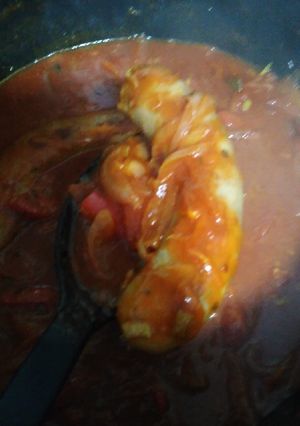 Una foto de Chorizo a la pomarola