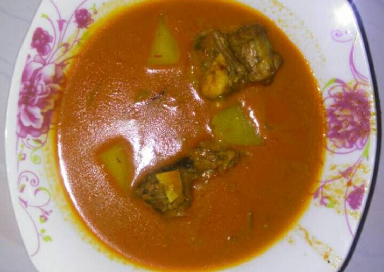 Kari ayam kentang